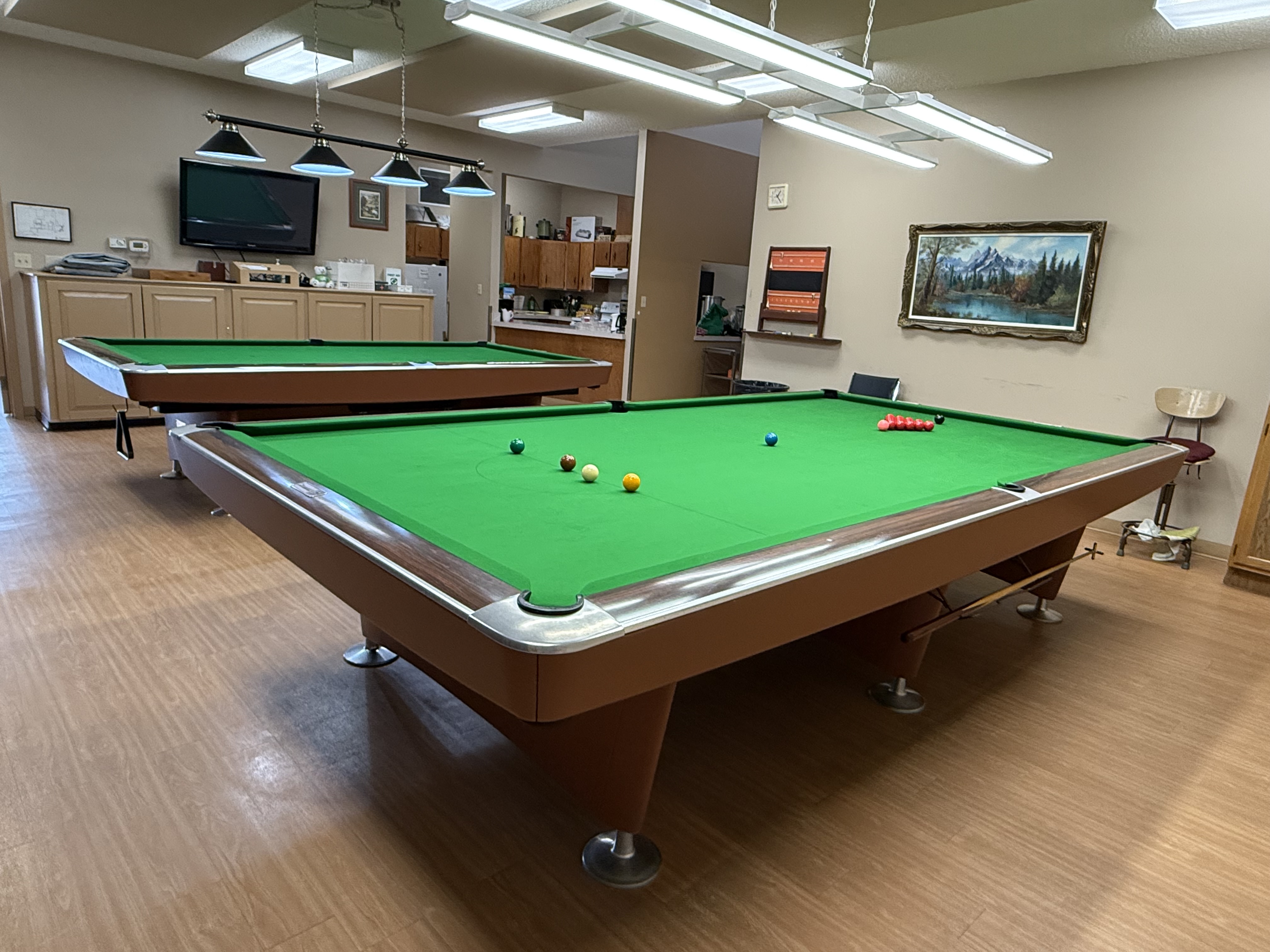 Billiards table
